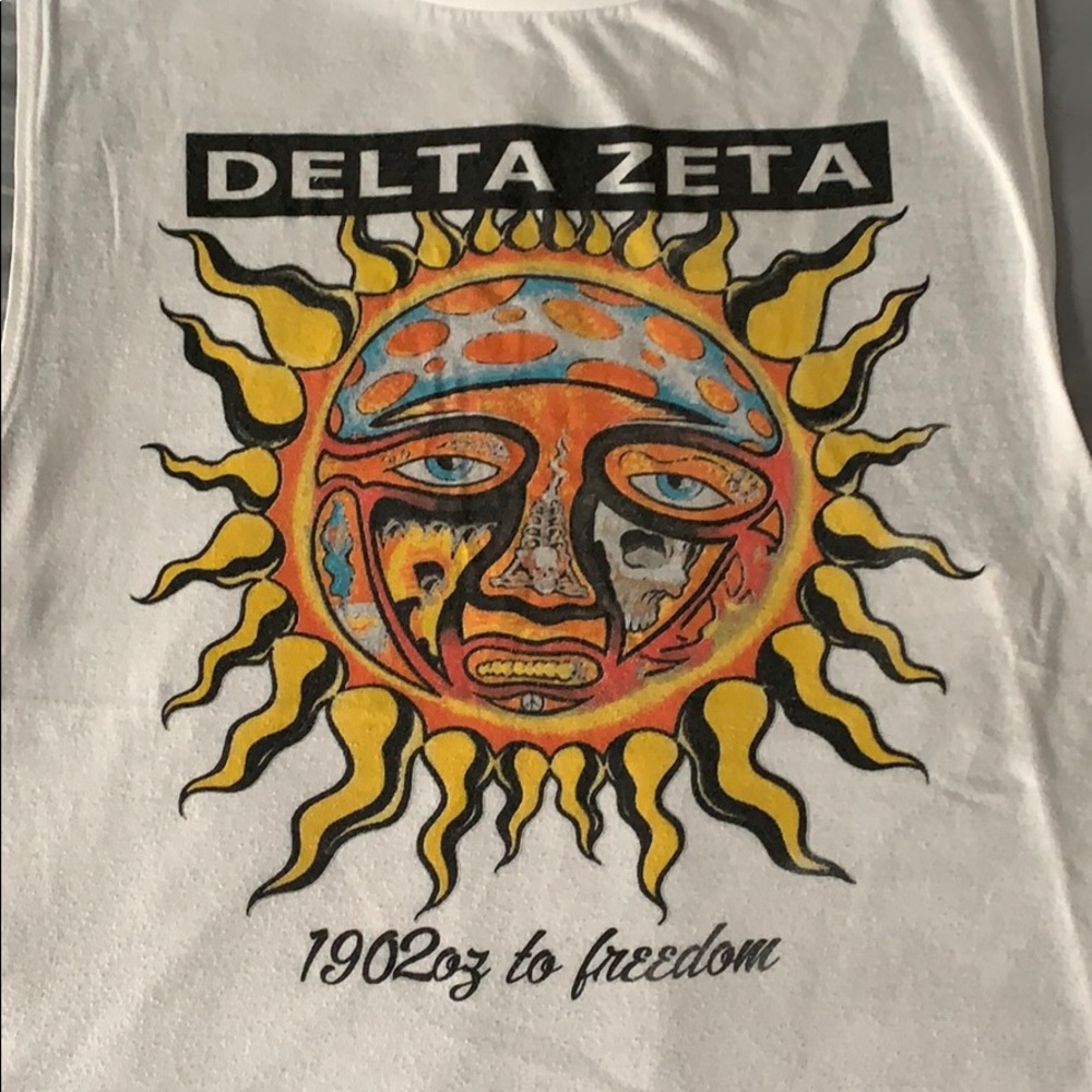 Delta Zeta Sublime tank top